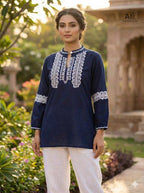 New Trendy Top Collection with Embriodery work