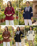 New Trendy Top Collection with Embriodery work