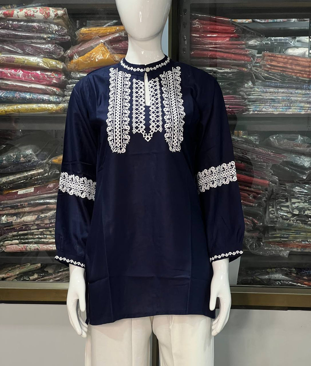 New Trendy Top Collection with Embriodery work