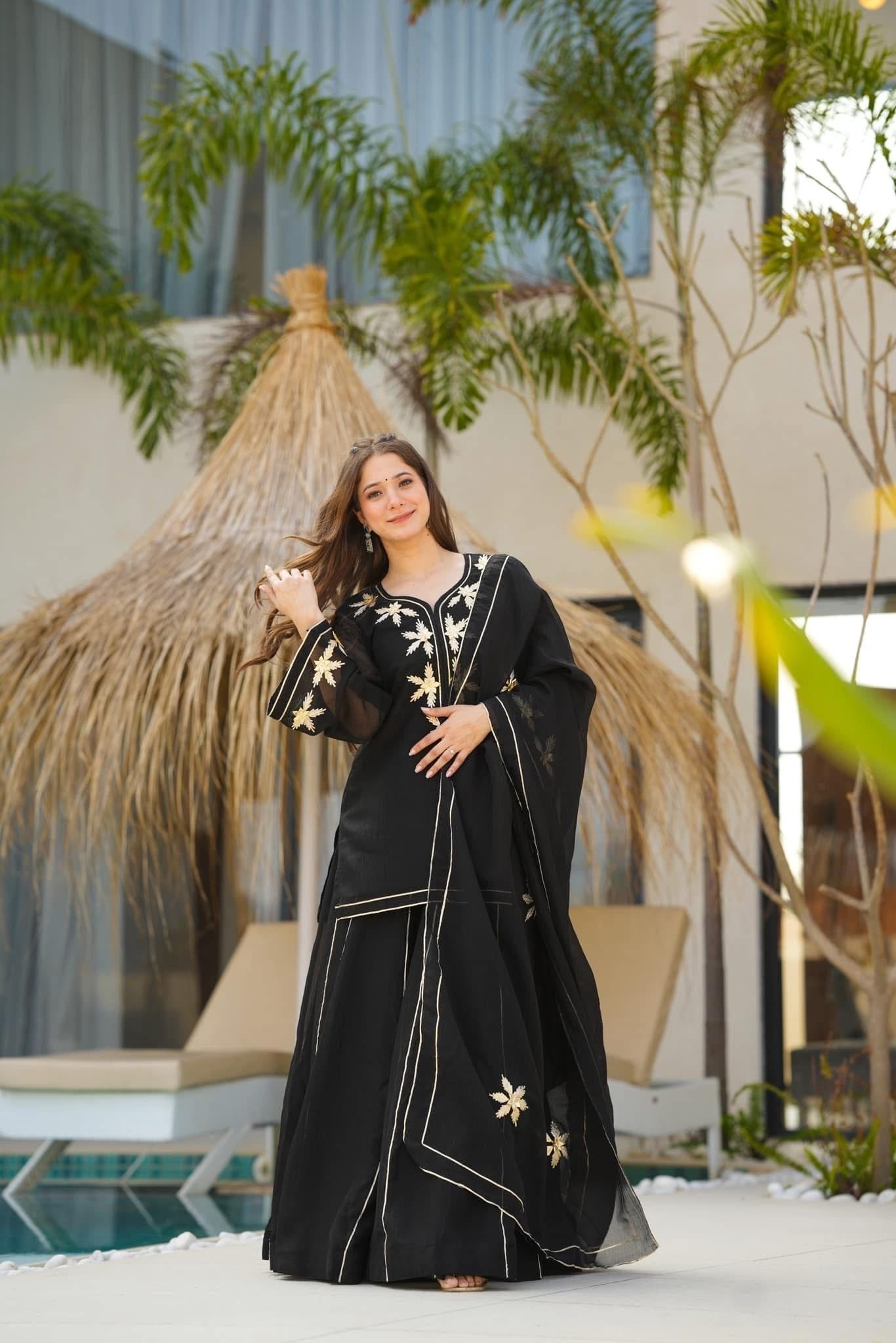 Exclusive Party Wear Palazzo Set
