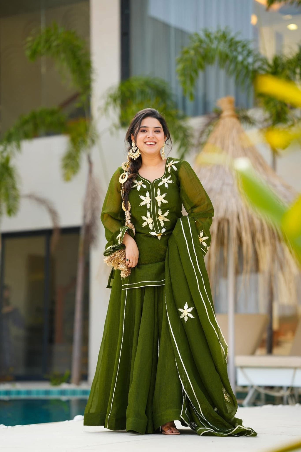 Exclusive Party Wear Palazzo Set