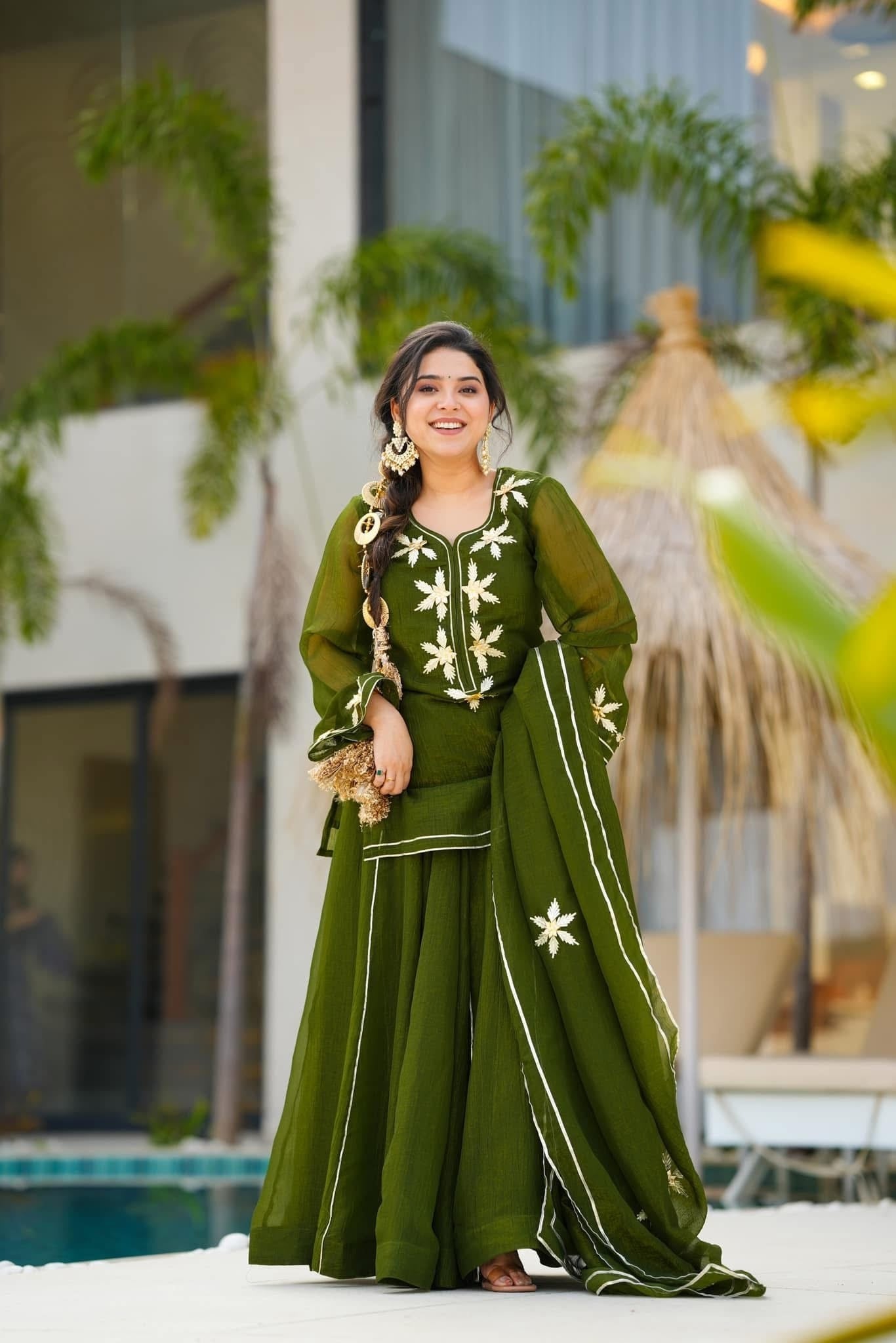 Exclusive Party Wear Palazzo Set