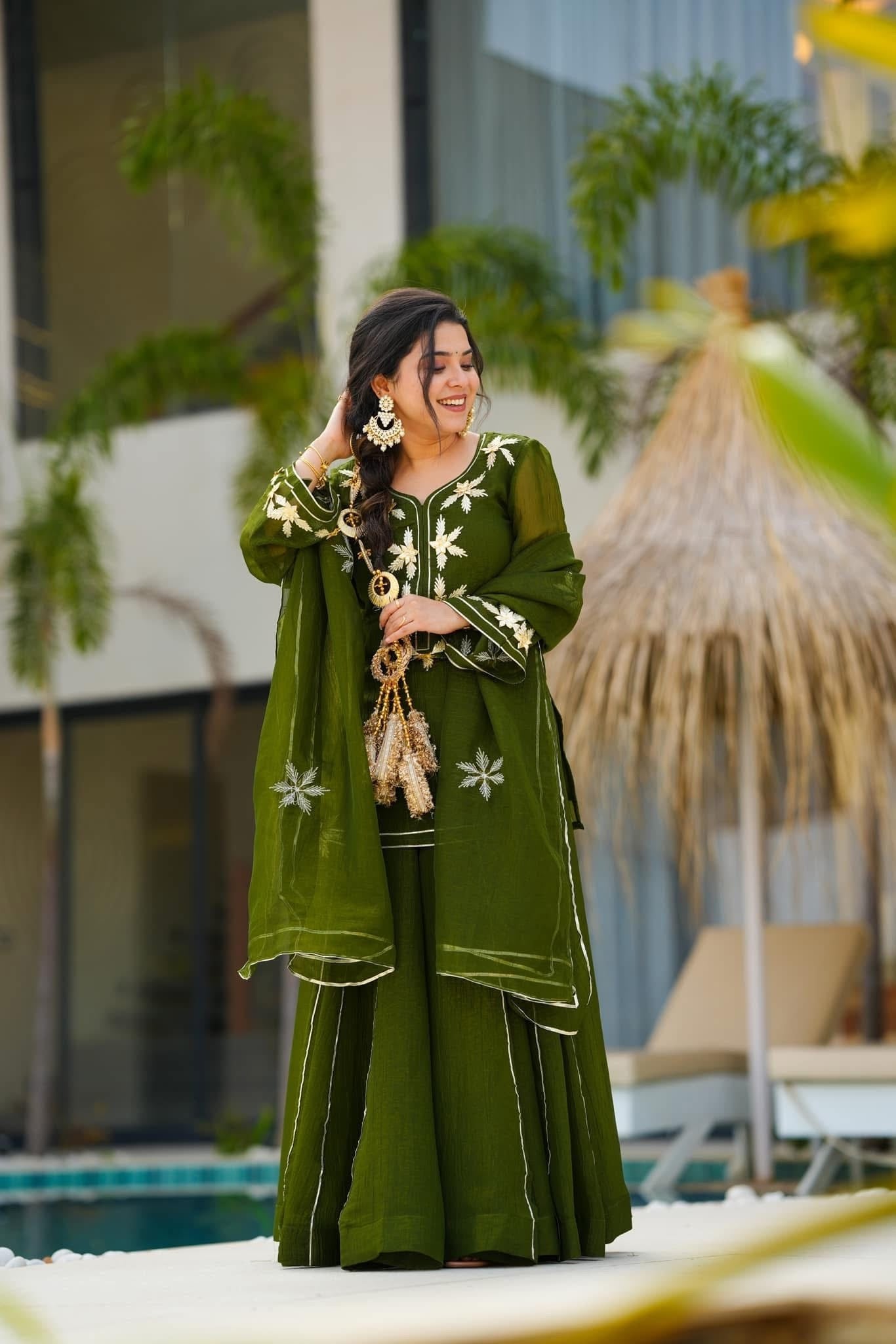 Exclusive Party Wear Palazzo Set
