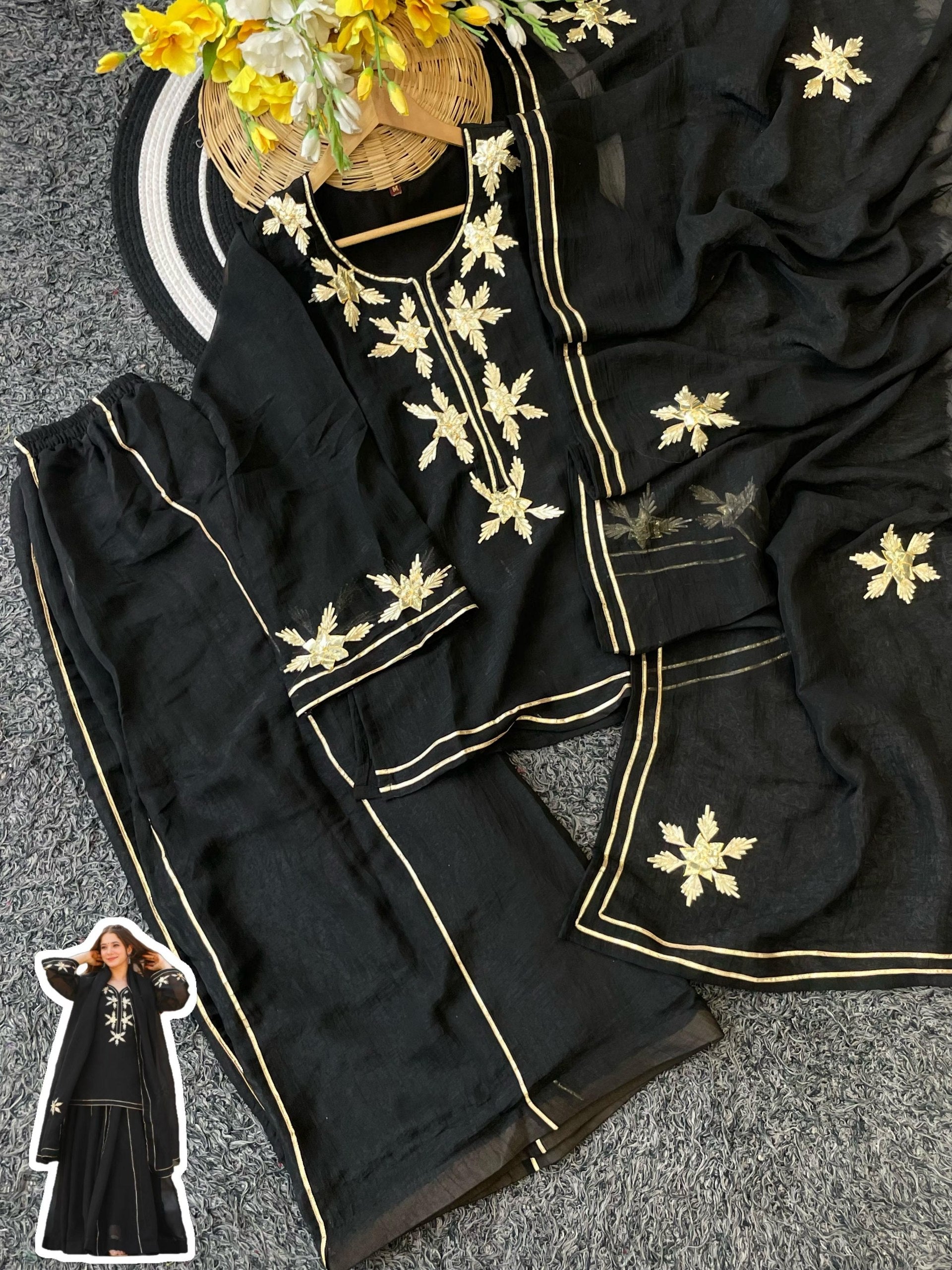 Exclusive Party Wear Palazzo Set