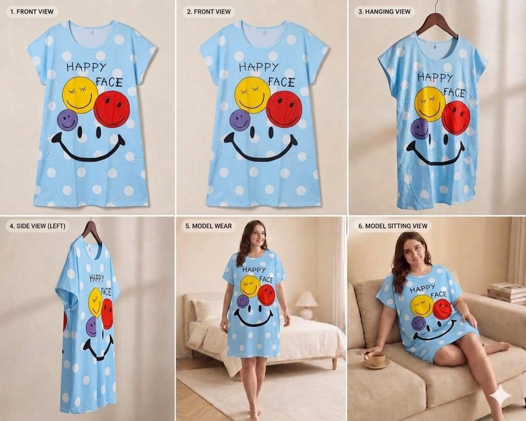New Casual T-shirt Night Dress