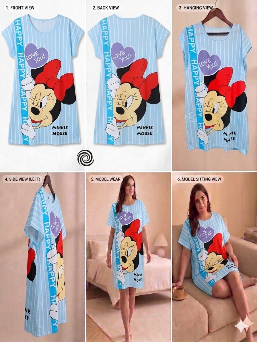 New Casual T-shirt Night Dress