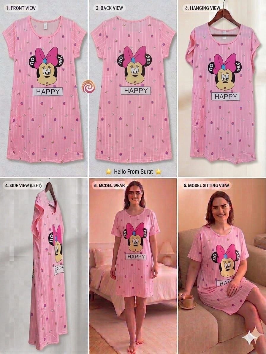 New Casual T-shirt Night Dress