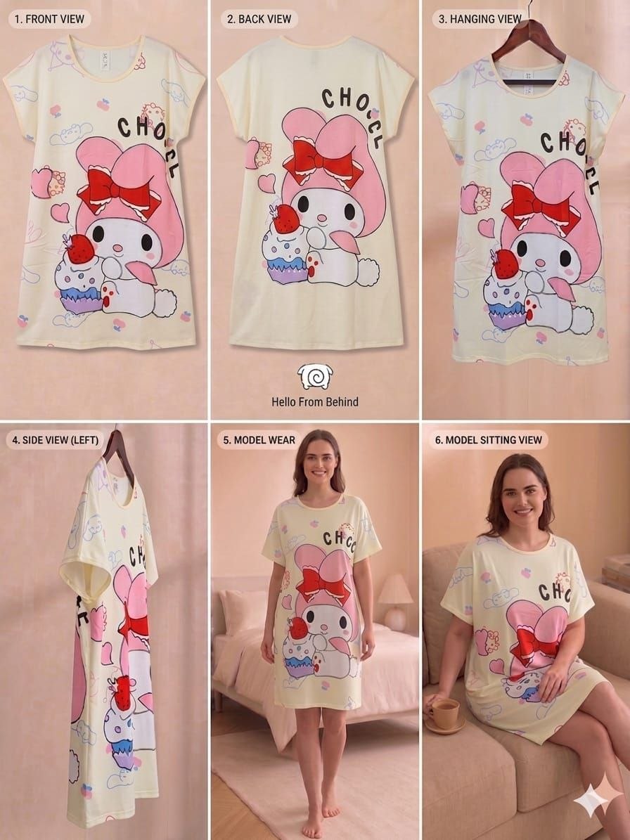 New Casual T-shirt Night Dress