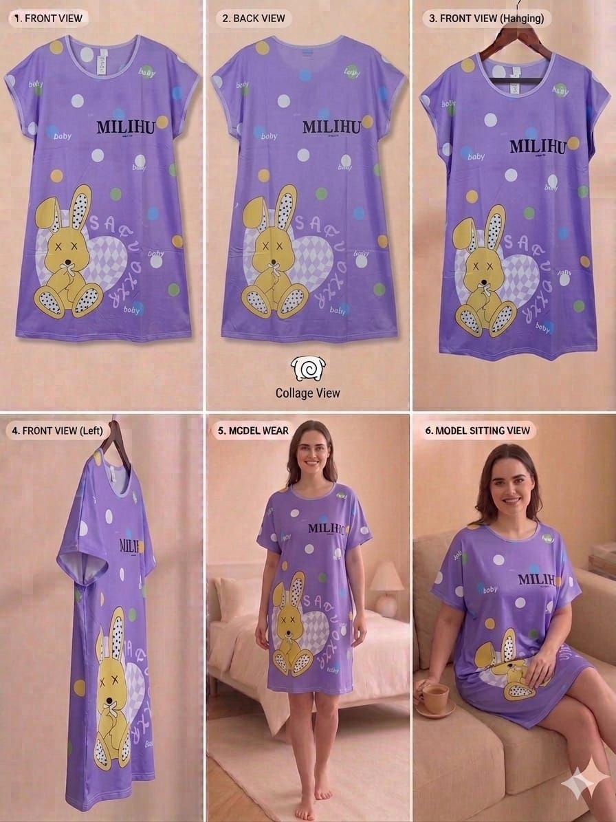 New Casual T-shirt Night Dress