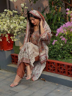 Premium Maslin Silk Three Piece Suit