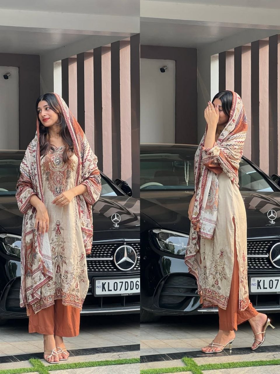 Premium Maslin Silk Three Piece Suit