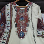 Premium Maslin Silk Three Piece Suit