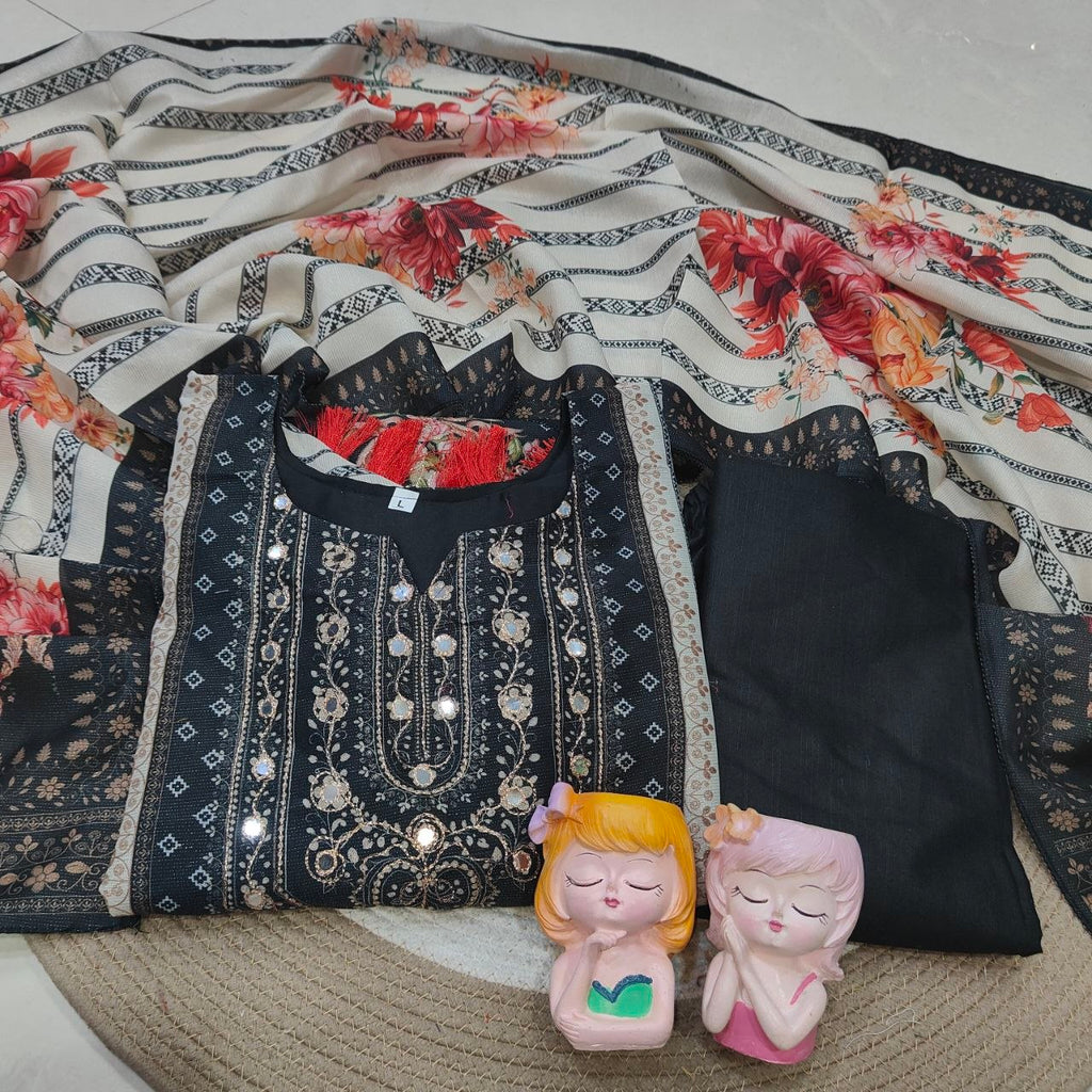 New Shimmer Silk Three Piece Suit