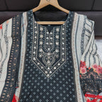 New Shimmer Silk Three Piece Suit