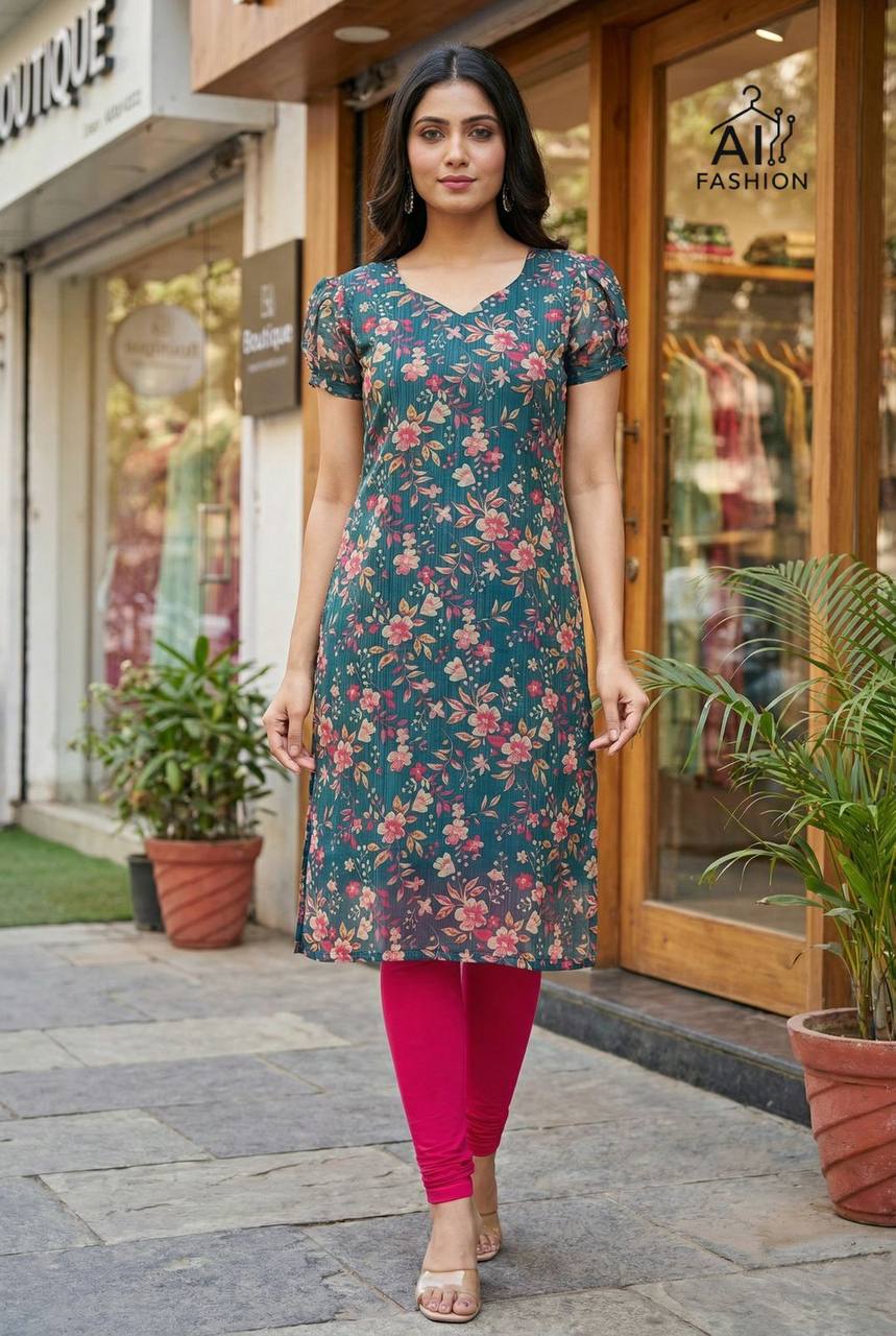 New Daily Wear Printed Kurti Collection