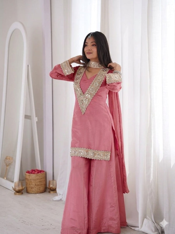 Premium Wedding Wear Sharara Suit