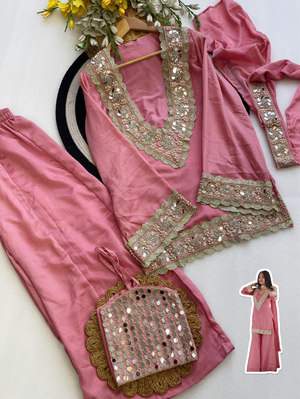Premium Wedding Wear Sharara Suit
