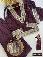 Premium Wedding Wear Sharara Suit