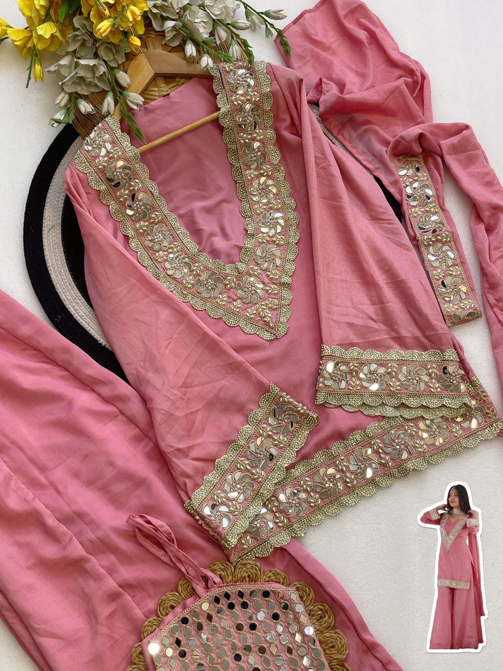 Premium Wedding Wear Sharara Suit