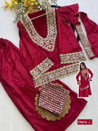Premium Wedding Wear Sharara Suit