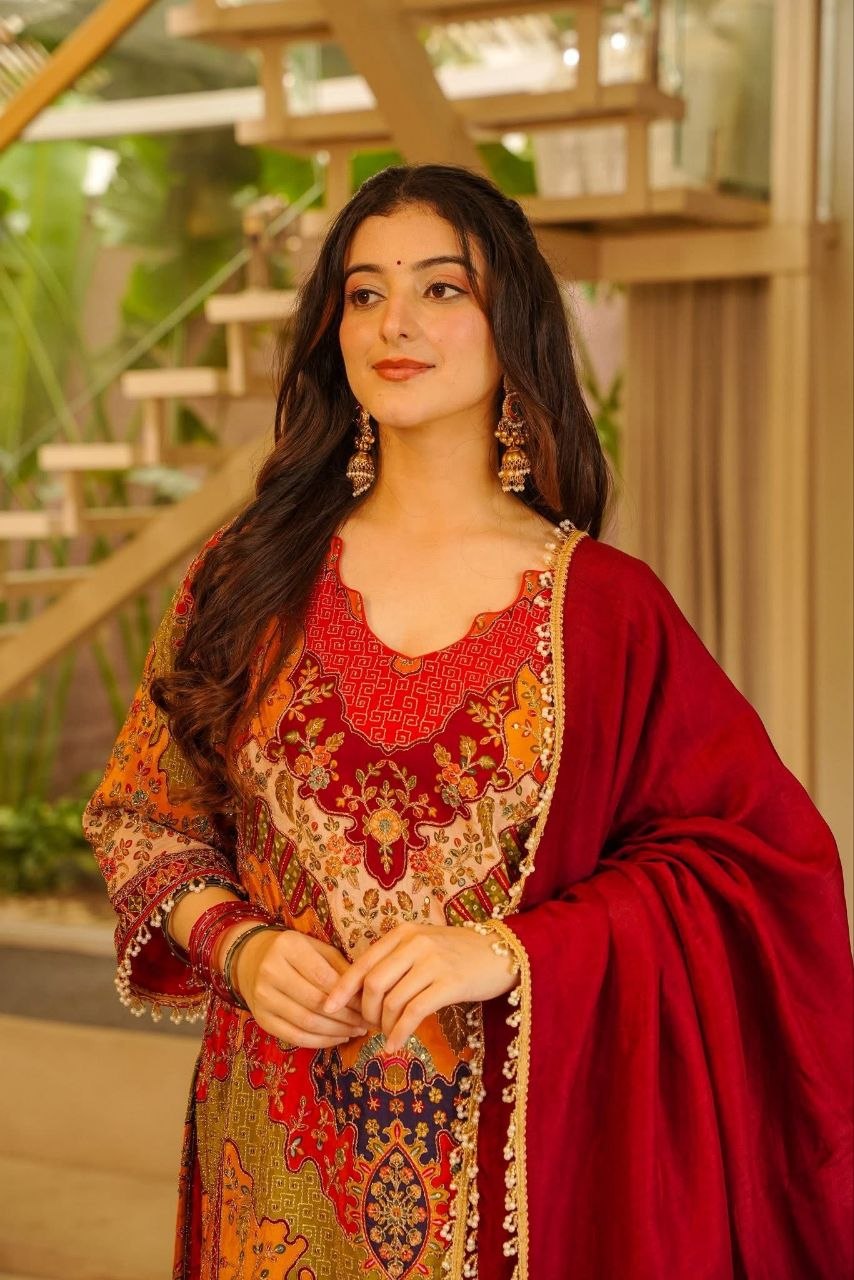 Exclusive Party Wear Sharara Suit