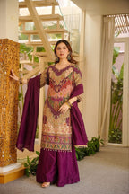 Exclusive Party Wear Sharara Suit