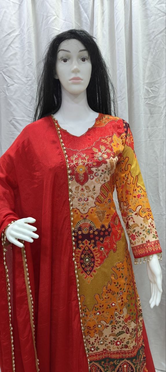 Exclusive Party Wear Sharara Suit