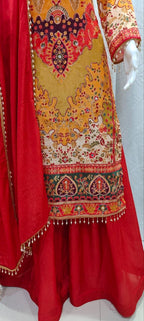 Exclusive Party Wear Sharara Suit
