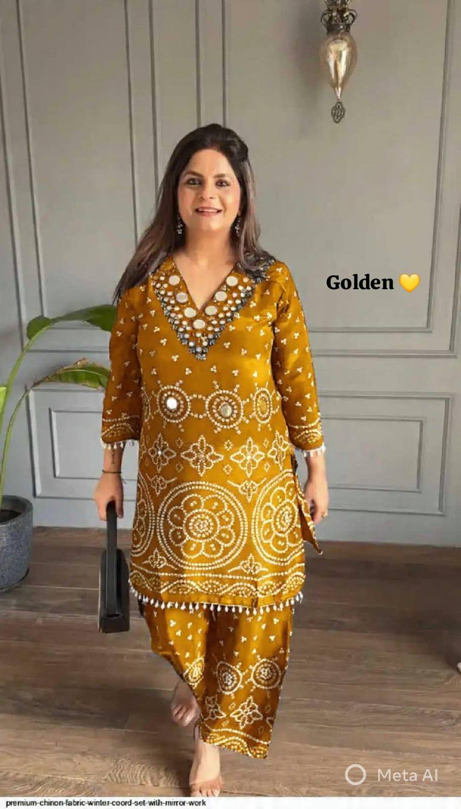 Exclusive Party Wear Bandhani Co-ord set Collection