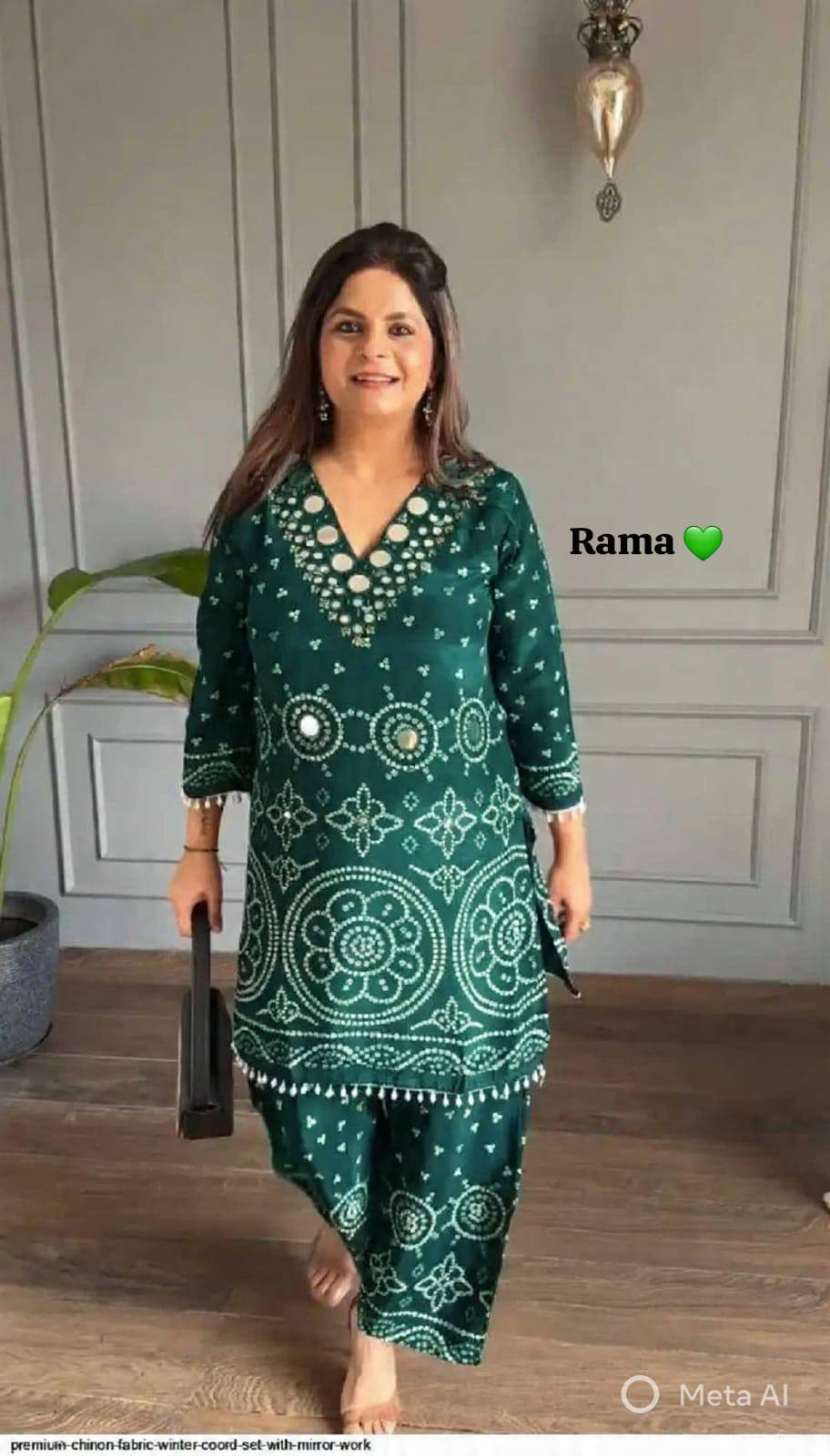 Exclusive Party Wear Bandhani Co-ord set Collection