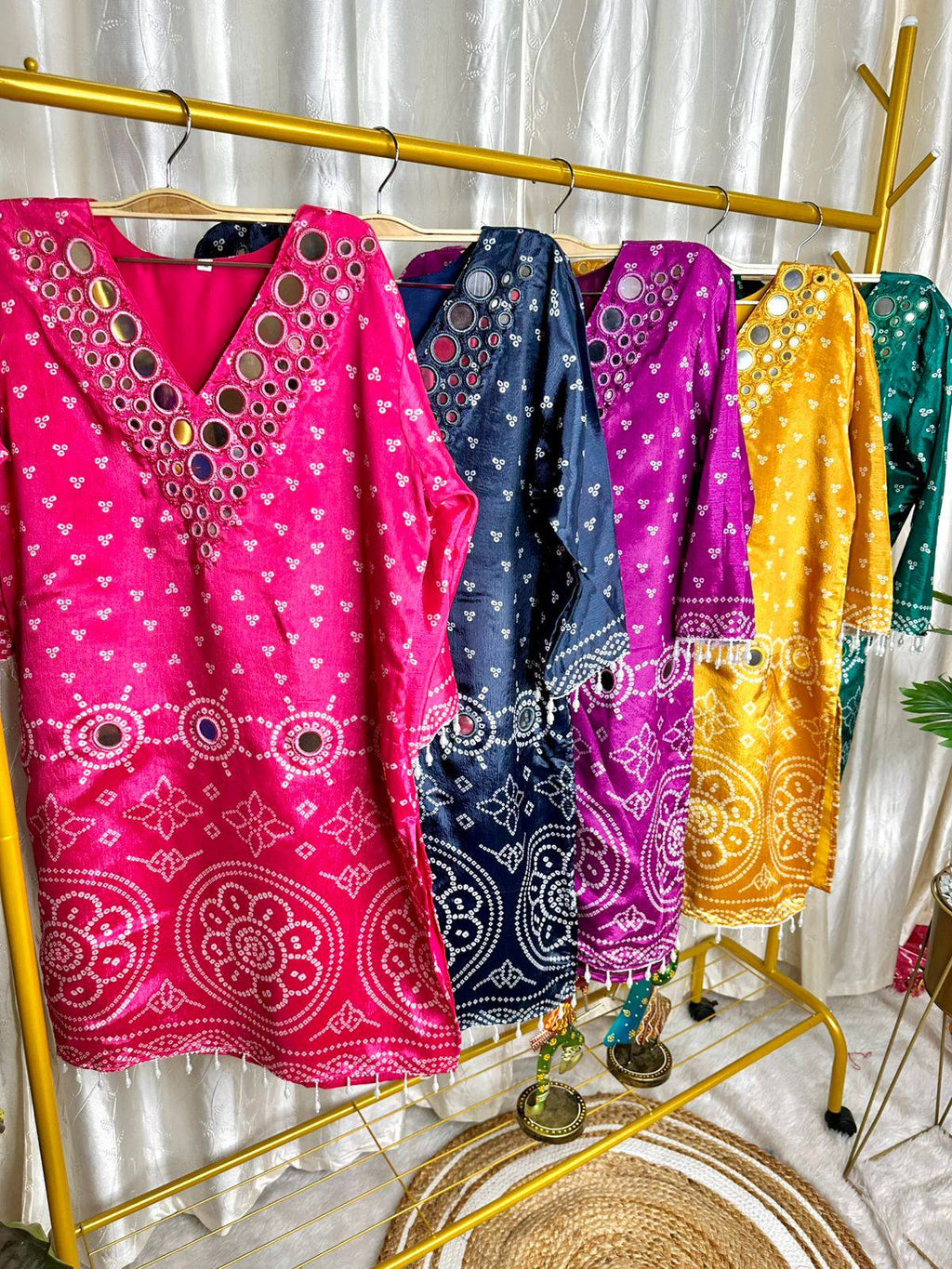 Exclusive Party Wear Bandhani Co-ord set Collection
