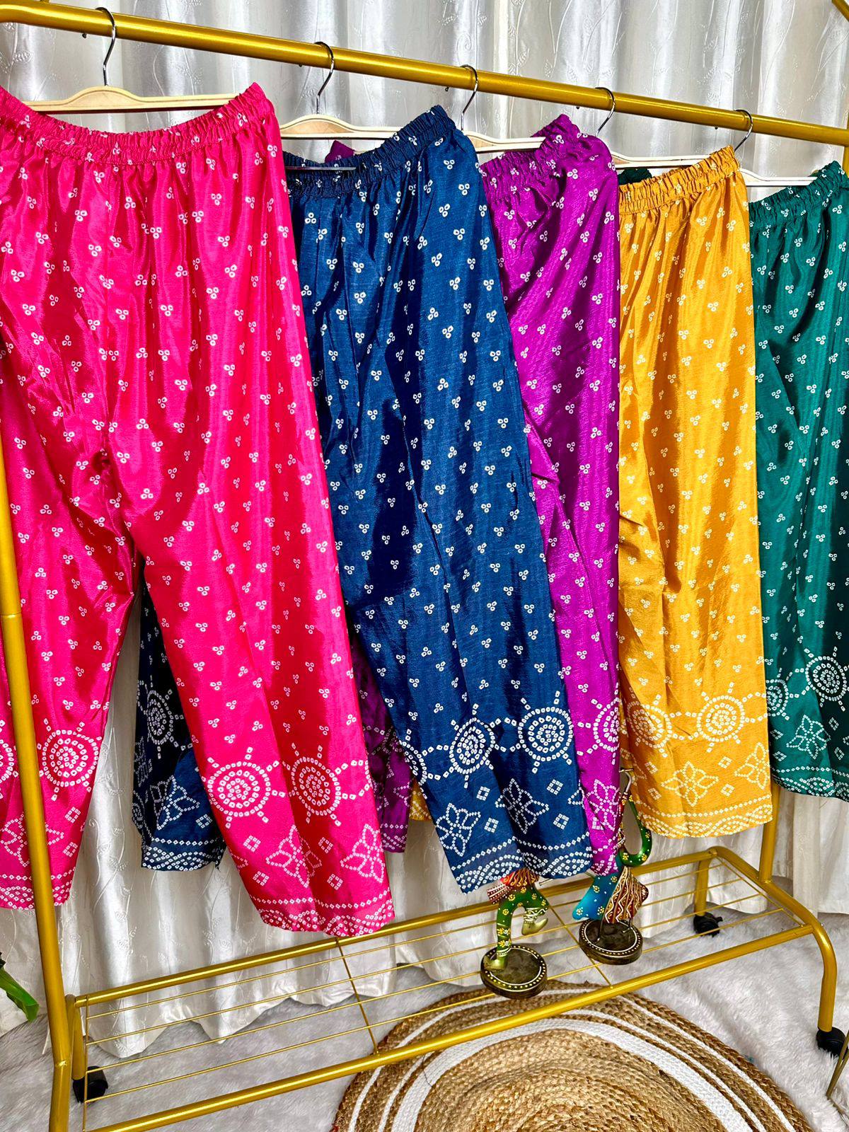 Exclusive Party Wear Bandhani Co-ord set Collection