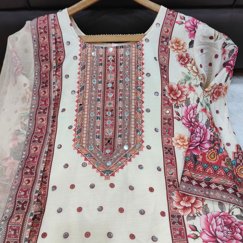 New Maslin Silk Three Piece Suit