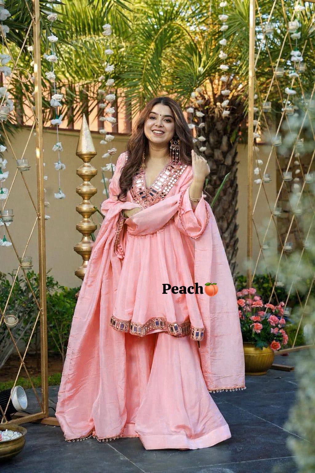 Women's Trendy Anarkali Garara Set