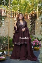 Women's Trendy Anarkali Garara Set