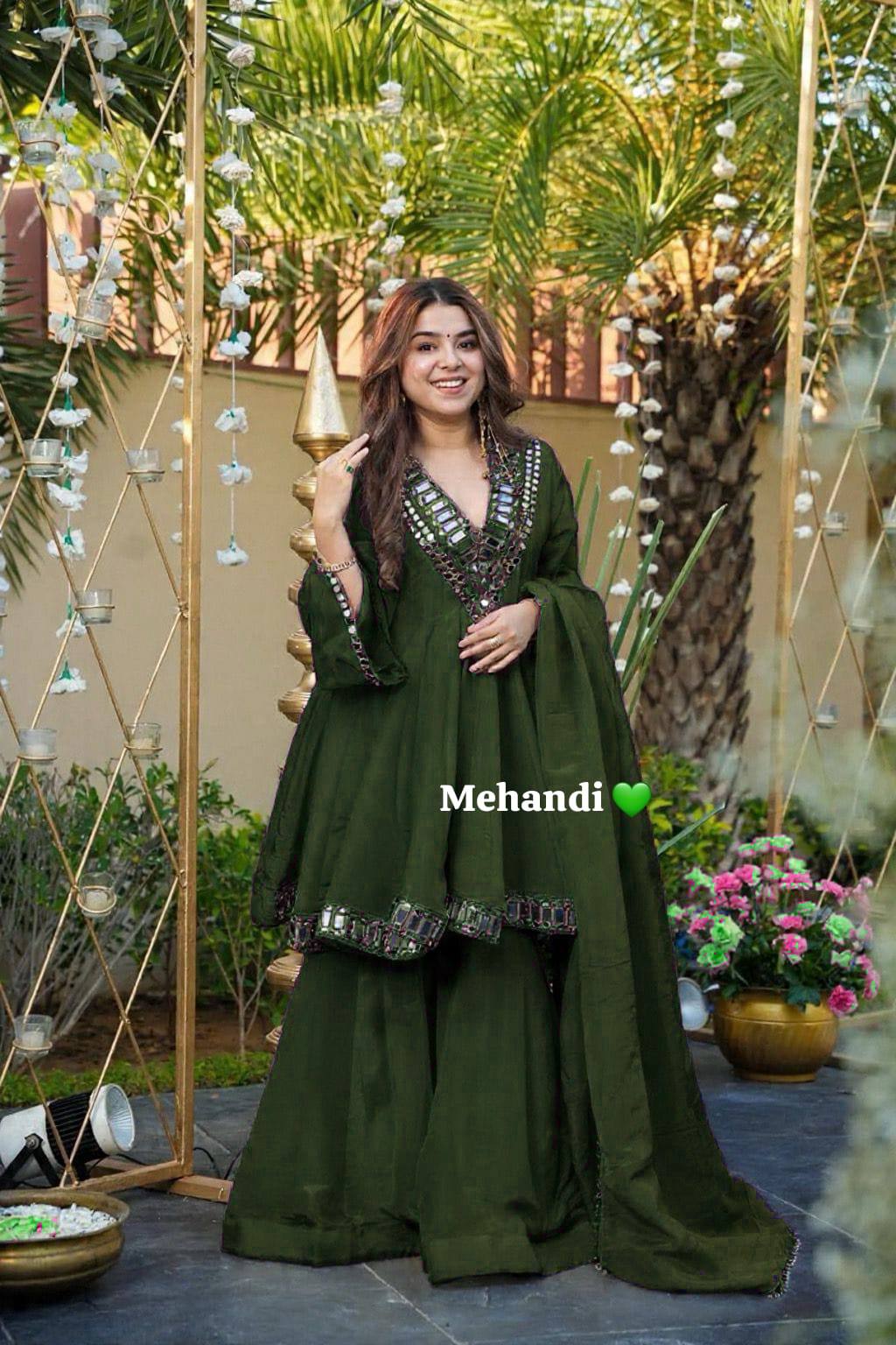 Women's Trendy Anarkali Garara Set