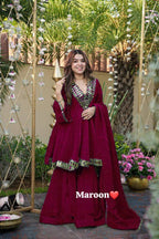Women's Trendy Anarkali Garara Set