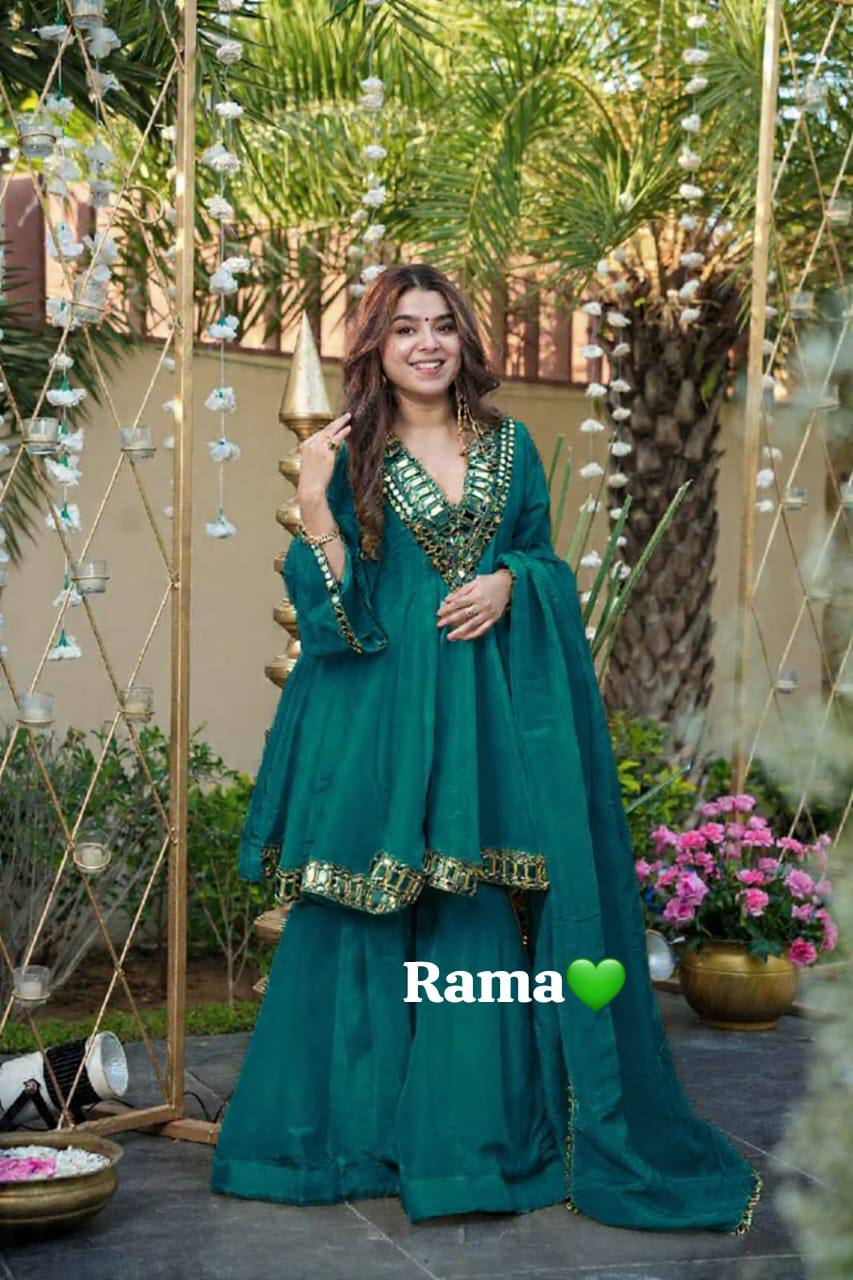 Women's Trendy Anarkali Garara Set