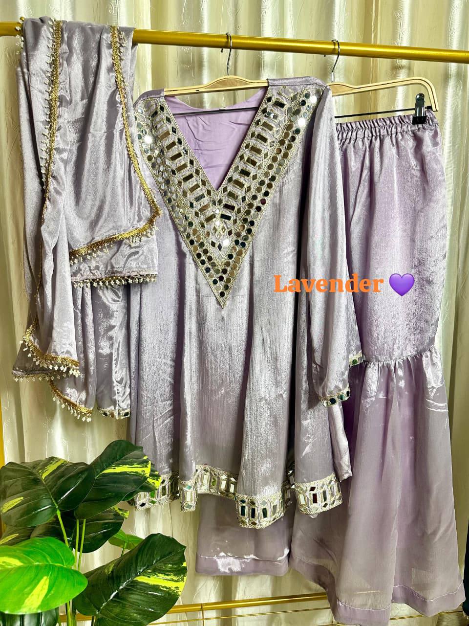 Women's Trendy Anarkali Garara Set