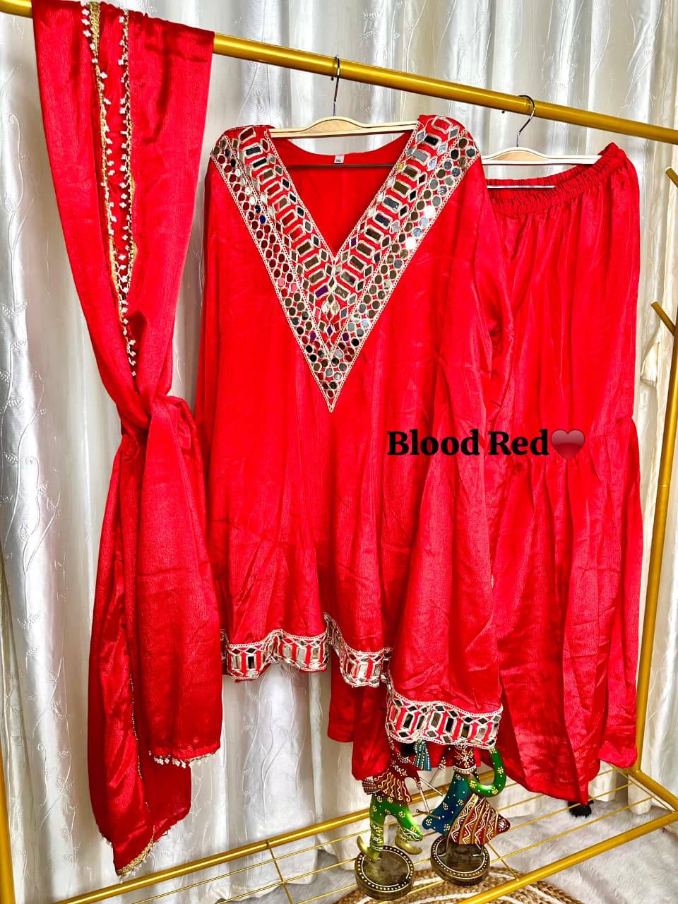 Women's Trendy Anarkali Garara Set