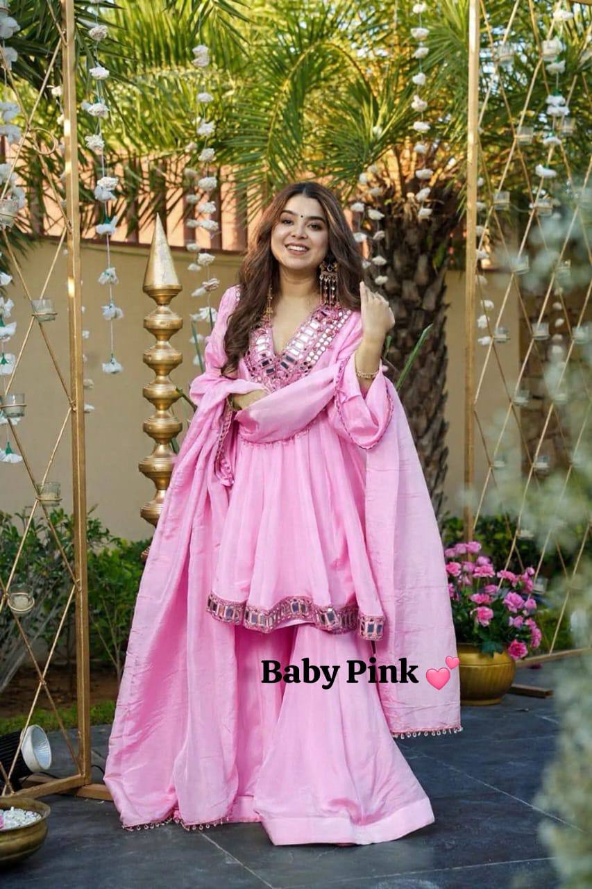 Women's Trendy Anarkali Garara Set
