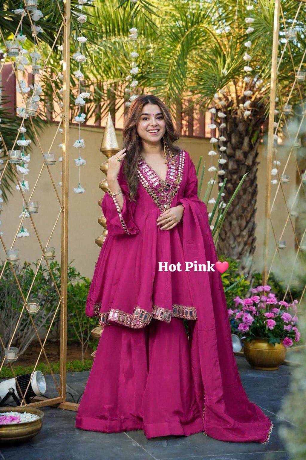 Women's Trendy Anarkali Garara Set