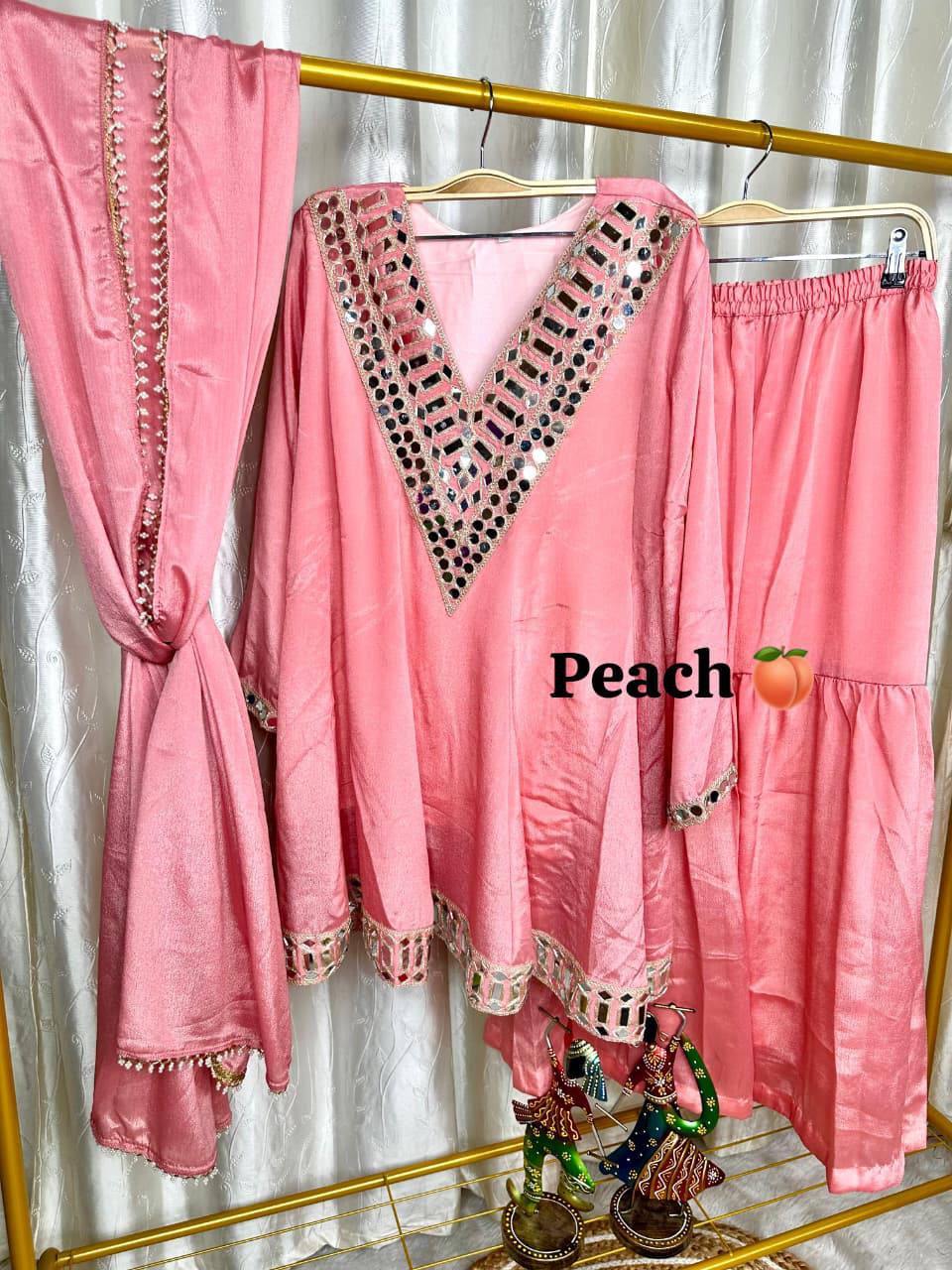 Women's Trendy Anarkali Garara Set