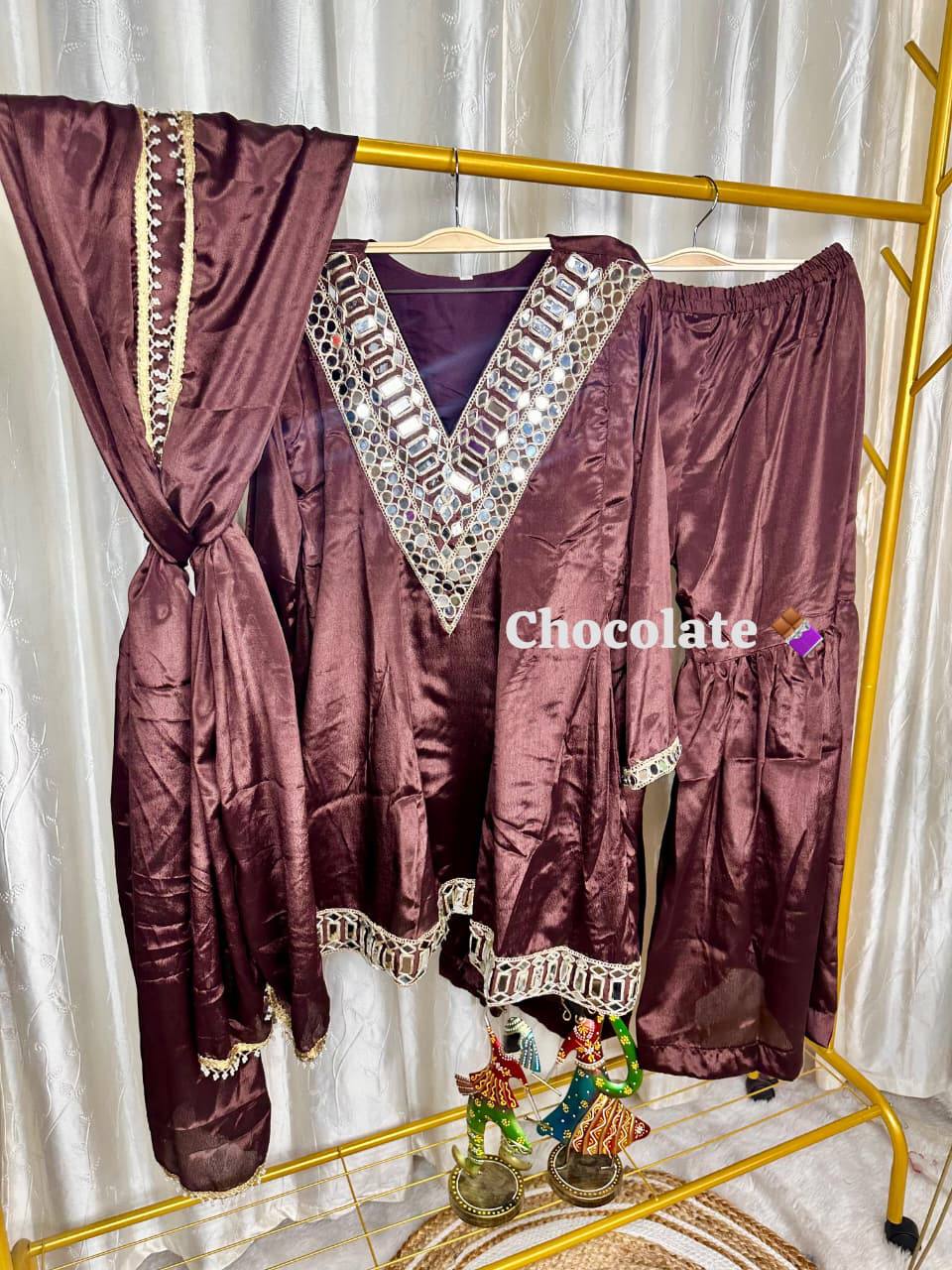 Women's Trendy Anarkali Garara Set