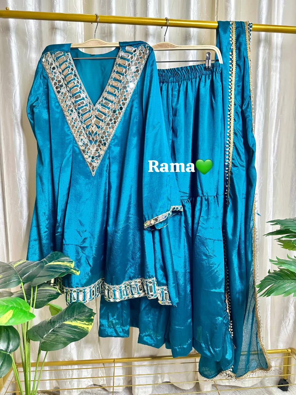 Women's Trendy Anarkali Garara Set