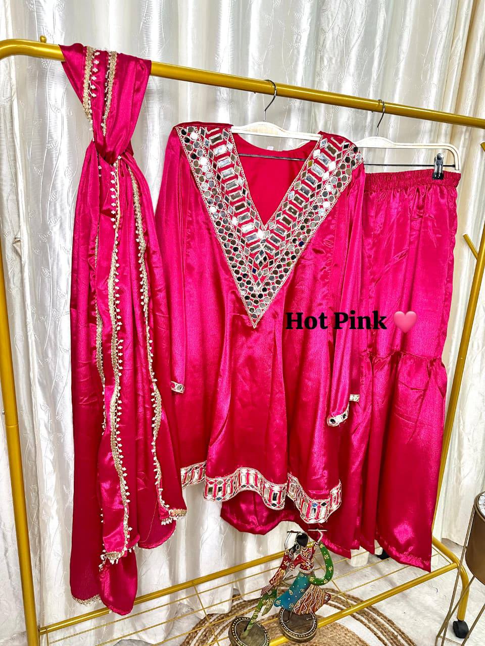 Women's Trendy Anarkali Garara Set