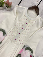 New Designer Roman Silk Co-ord Set