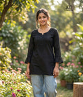 Classic Chickankari Work Top Collection