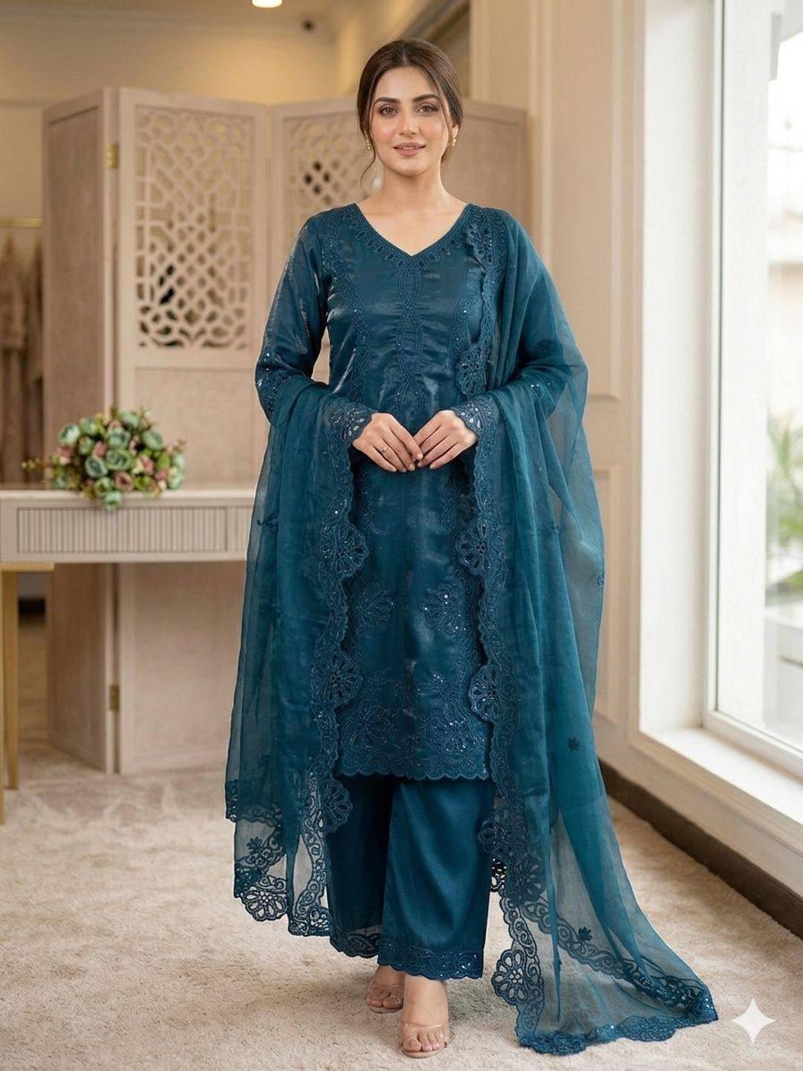 Premium Party Wear Palazzo Set