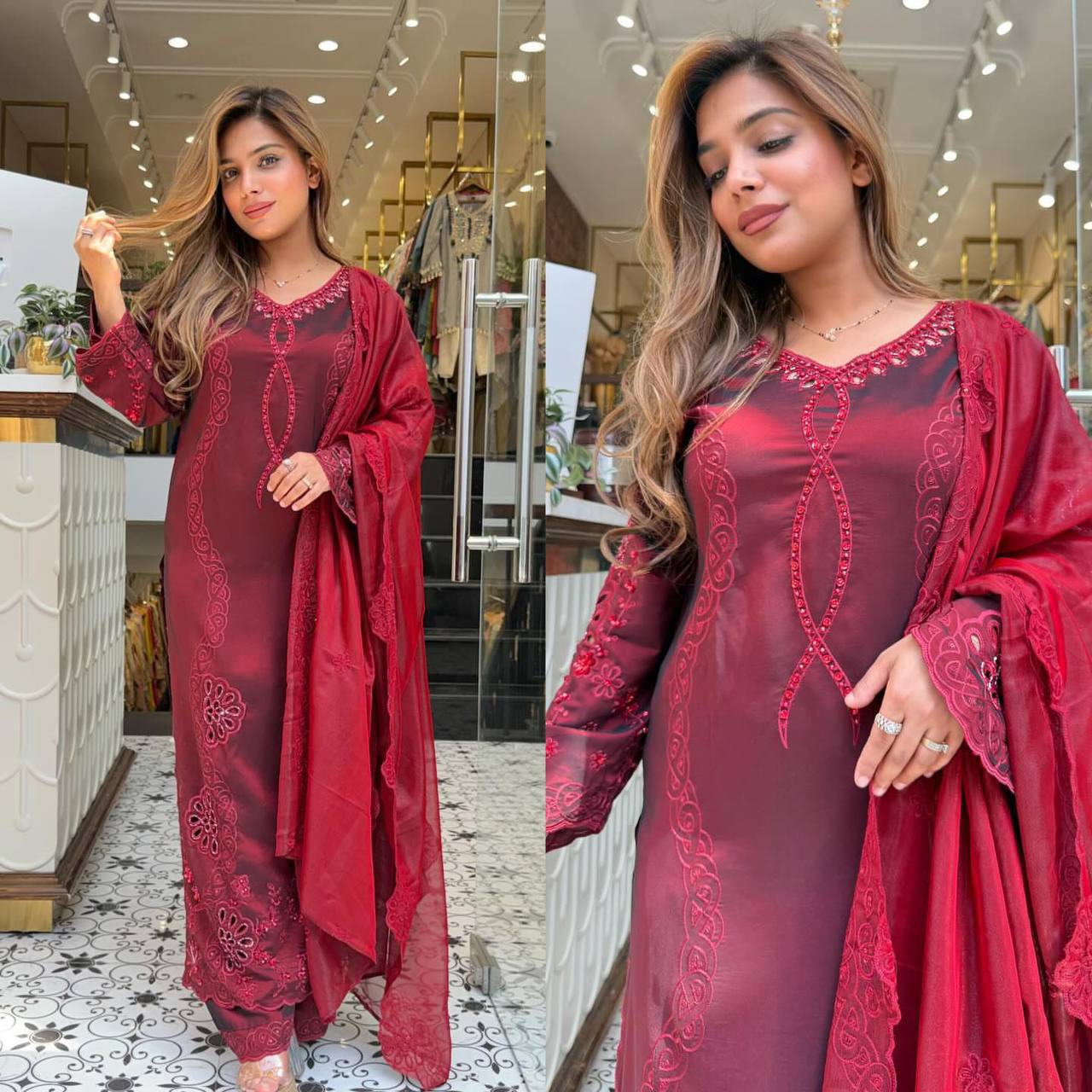 Premium Party Wear Palazzo Set